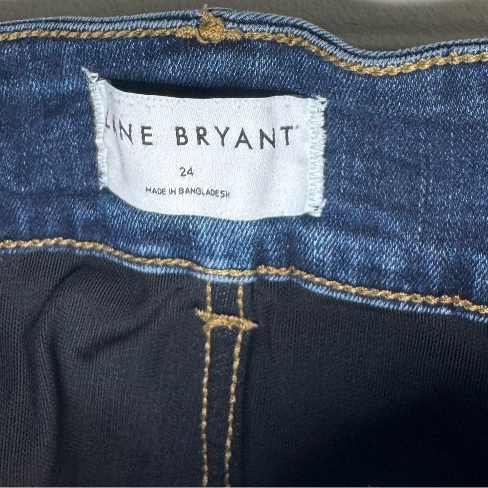 Lane Bryant Dark Blue Denim Jeans - Picture 3 of 3